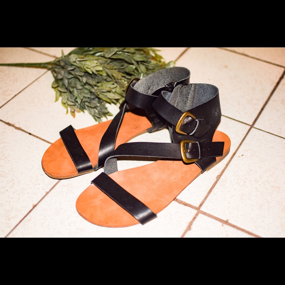 Black sandals